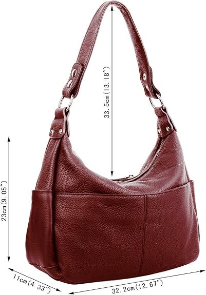 Genuine Leather Shoulder Bag - Image 2